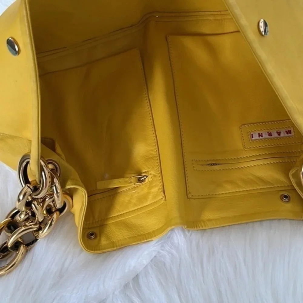 MARNI NEW leather‎ bag authentic 100%